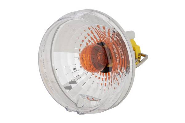 HELLA 2BA 965 039-061 Blinkleuchte - 12V - Einbau - Lichtscheibenfarbe: glasklar - Kabel: 100mm - li