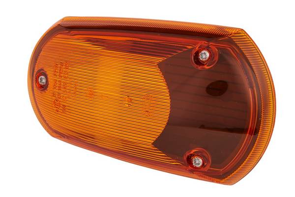 HELLA 2BM 008 355-001 Zusatzblinkleuchte - 12/24V - Anbau - Lichtscheibenfarbe: gelb - seitlicher An