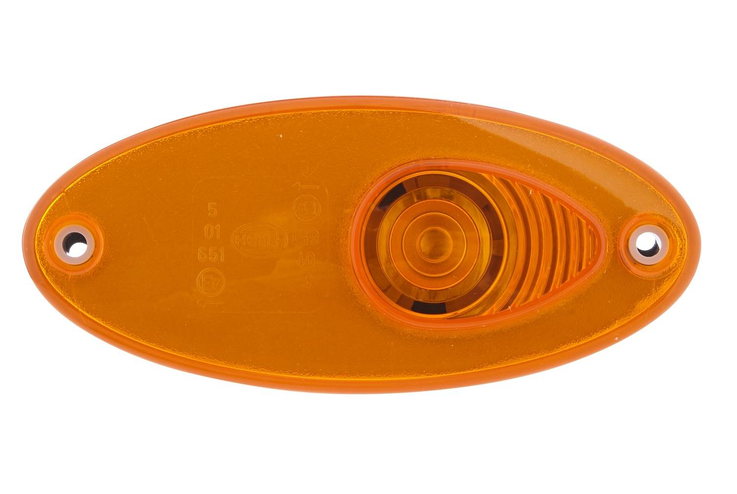 HELLA 2BM 964 295-041 Zusatzblinkleuchte - 12V - Einbau - Lichtscheibenfarbe: gelb - seitlicherEinba-1