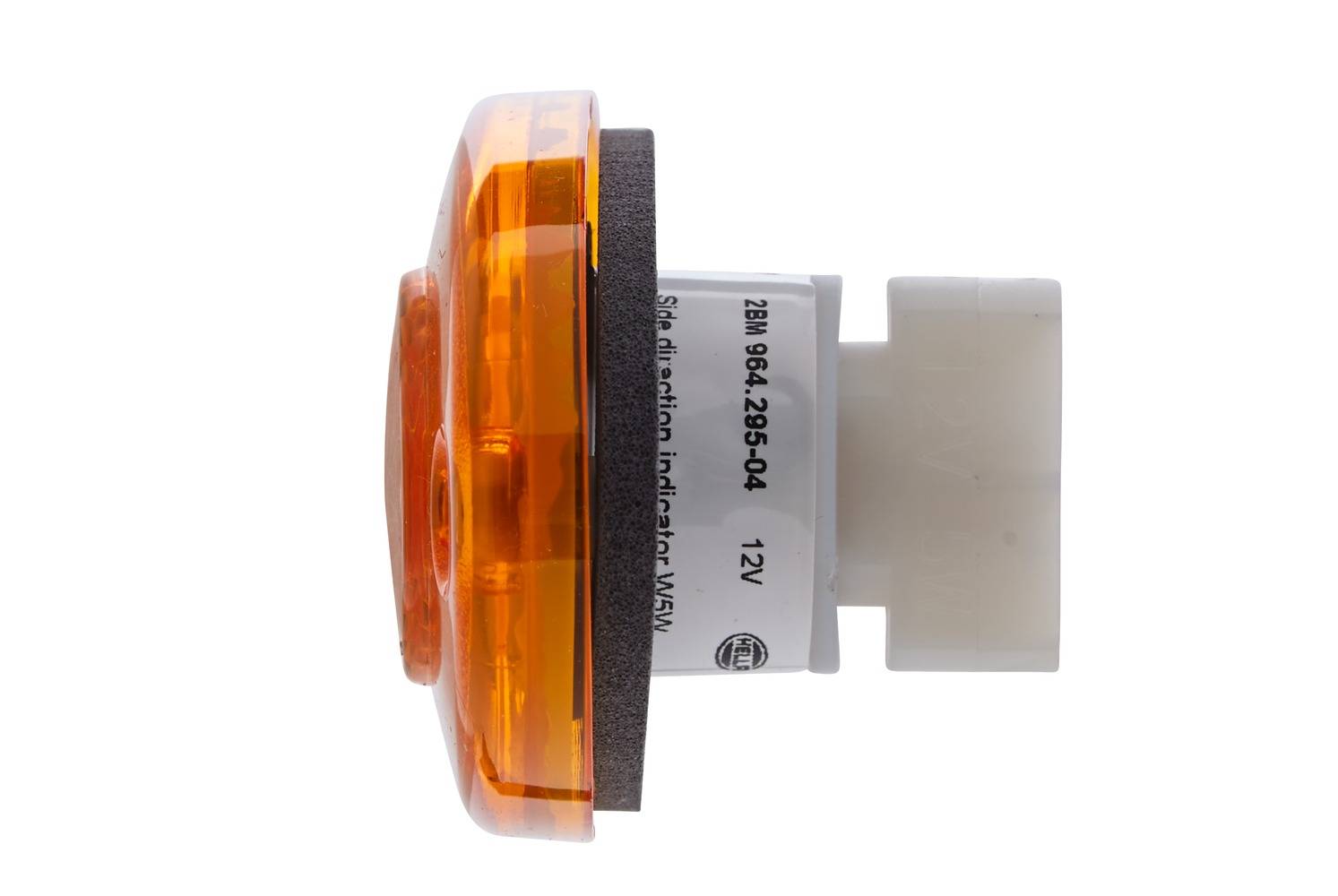 HELLA 2BM 964 295-041 Zusatzblinkleuchte - 12V - Einbau - Lichtscheibenfarbe: gelb - seitlicherEinba-2