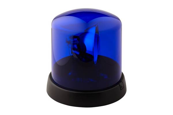 HELLA 2RL 008 065-011 Halogen-Rundumkennleuchte - KL 8000 - 24V - Anbau - blau