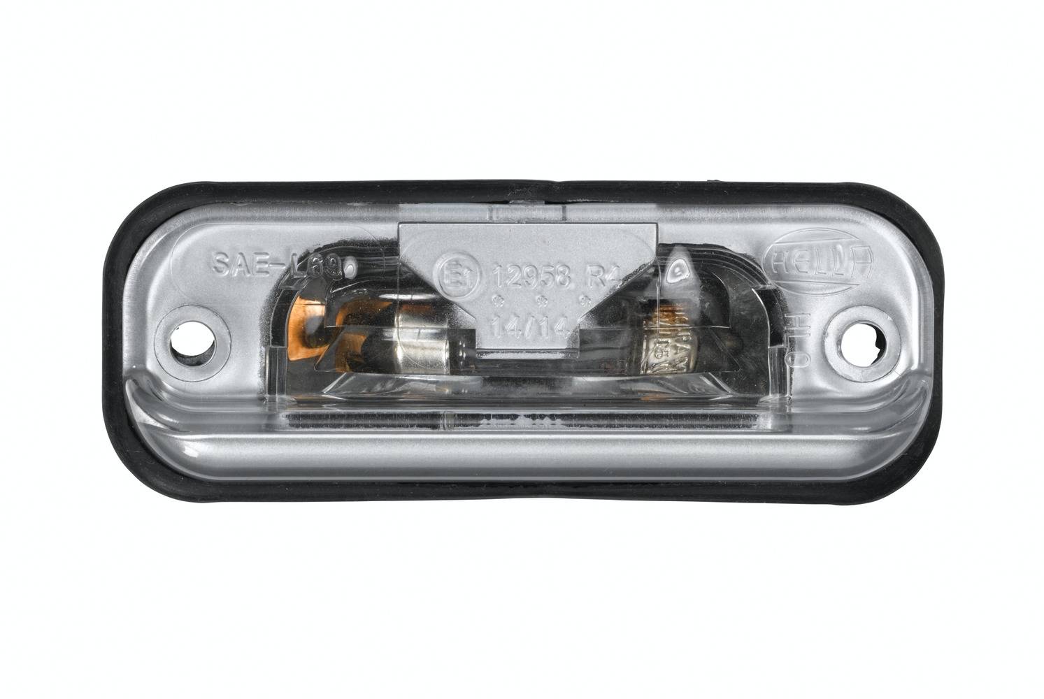 HELLA 2KA 001 378-207 Kennzeichenleuchte - 12V - Einbau - links/rechts-1