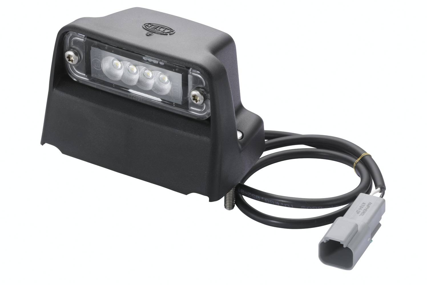 HELLA 2KA 010 278-181 Kennzeichenleuchte - LED - 24V - Anbau - Kabel: 550mm - Stecker: Amphenol - se-0