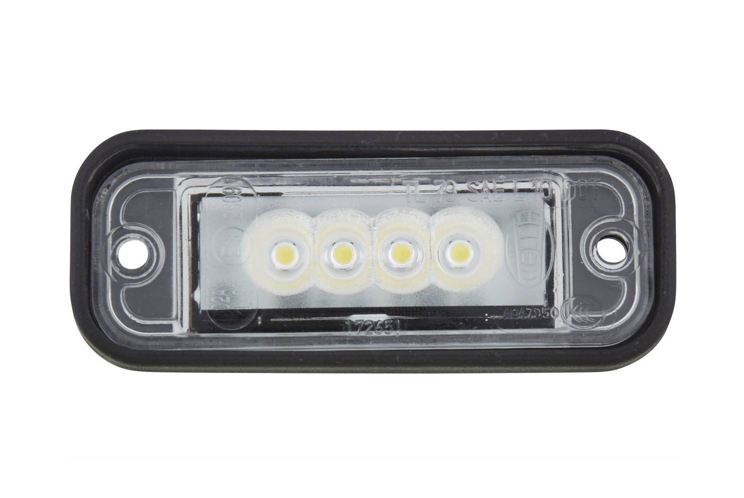 HELLA 2KA 010 278-627 Kennzeichenleuchte - 24V - Einbau-1