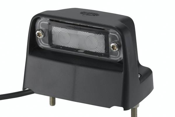 HELLA 2KA 012 271-051 Kennzeichenleuchte - LED - 12/24V - Anbau - Kabel: 500mm - Stecker: EasyConn -