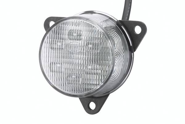 HELLA 2NE 011 172-081 Nebelschlussleuchte - LED - 12V - Anbau - Lichtscheibenfarbe: glasklar - Kabel