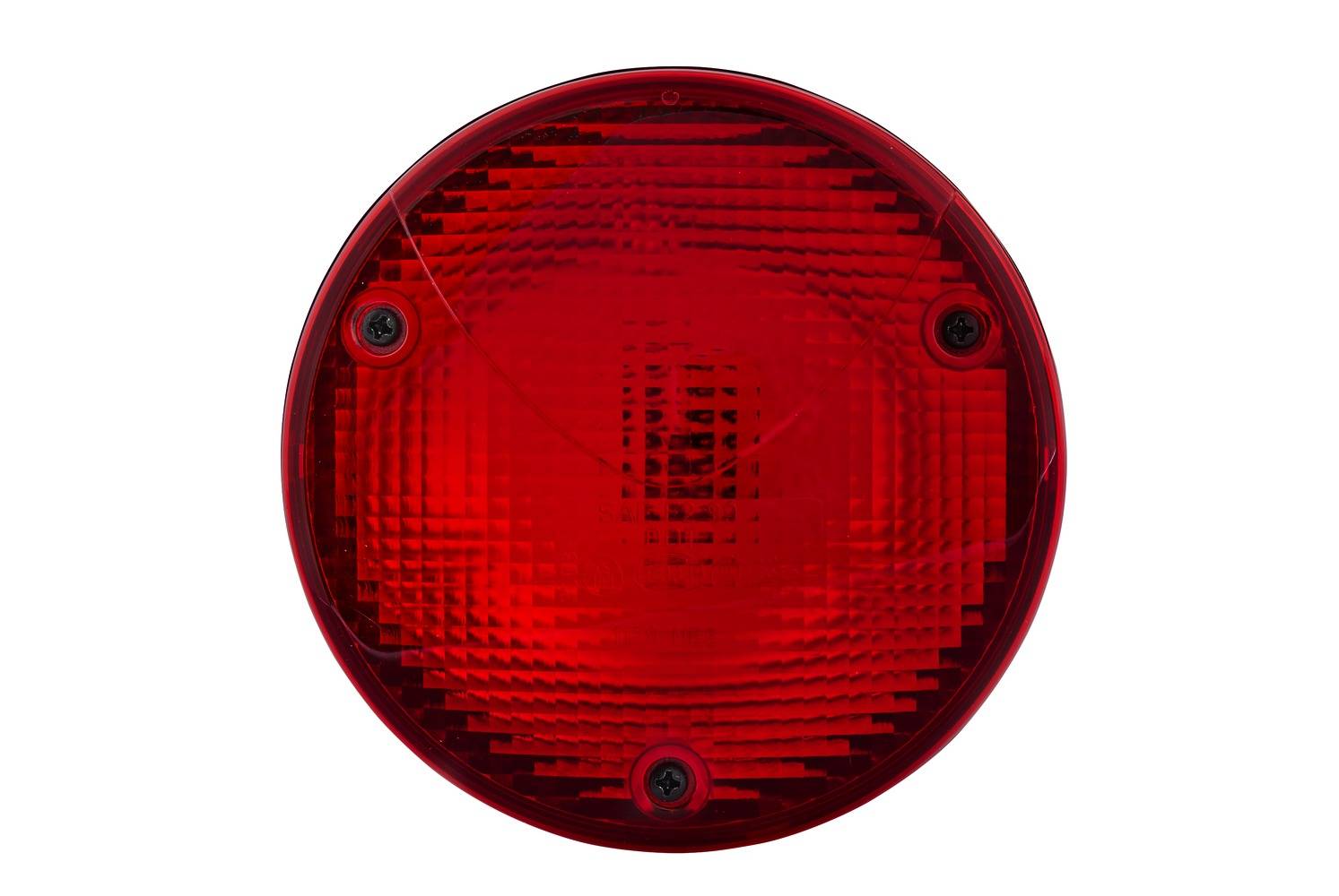 HELLA 2NE 964 169-021 Nebelschlussleuchte - 12/24V - rund - Anbau/Einbau - Lichtscheibenfarbe: rot --1