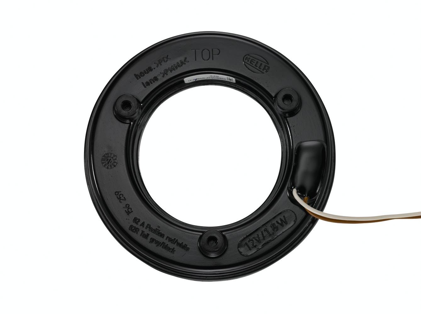HELLA 2PF 008 405-061 Positionsleuchte - LED - 12V - Ringform - Einbau - Lichtscheibenfarbe: glaskla-3