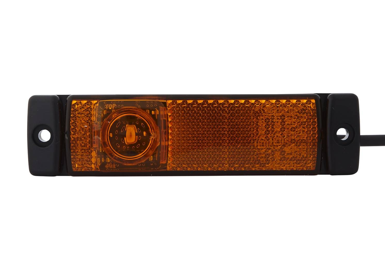 HELLA 2PS 008 645-891 Seitenmarkierungsleuchte - LED - 24V - Anbau - LED-Lichtfarbe: gelb - Kabel: 5-1