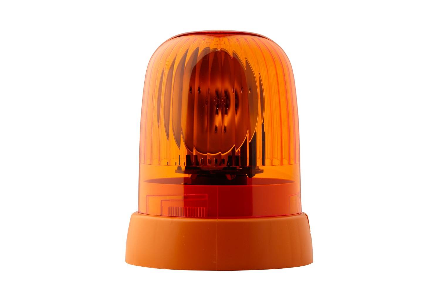 HELLA 2RL 008 727-011 Halogen-Rundumkennleuchte - KL Junior - 24V - gelb - Anbau/geschraubt - gelb --1