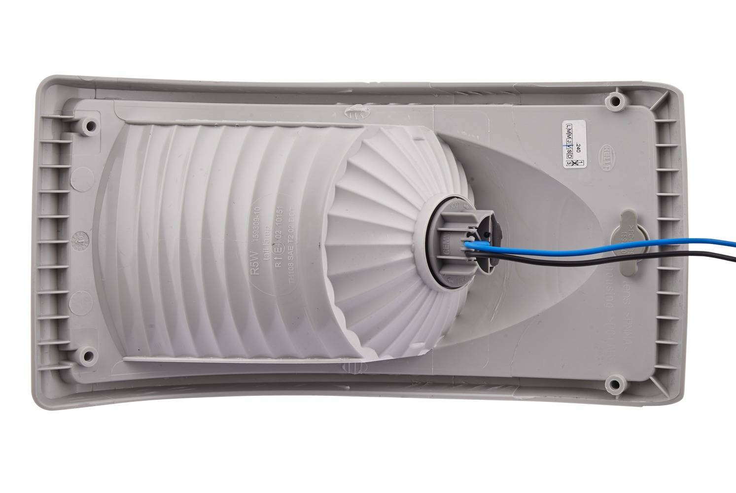 HELLA 2SA 008 805-001 Schlussleuchte - 12/24V - Einbau - Lichtscheibenfarbe: rot - links/rechts-3