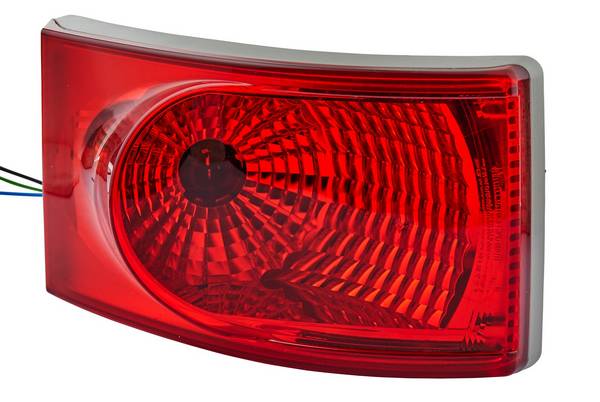 HELLA 2SB 008 805-021 Heckleuchte - 12/24V - Einbau - Lichtscheibenfarbe: rot - links/rechts