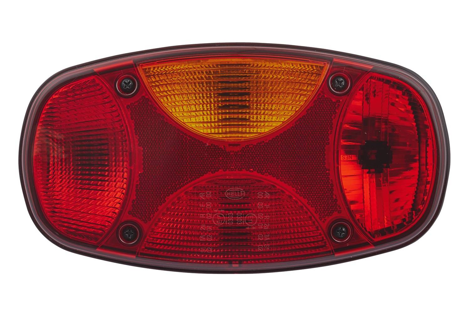 HELLA 2VB 343 640-011 Heckleuchte - Cargoluna - 12/24V - Anbau - links-1