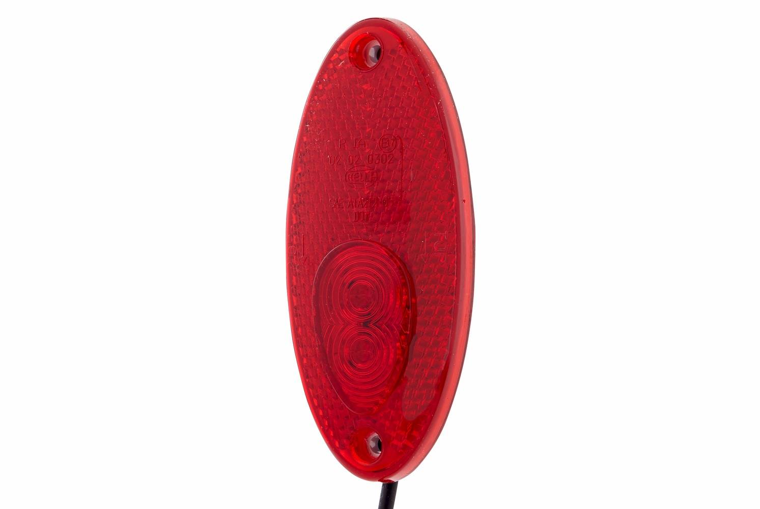 HELLA 2TM 964 295-091 Schlussleuchte - LED - 24V - Anbau - Lichtscheibenfarbe: rot - Kabel: 5000mm-0
