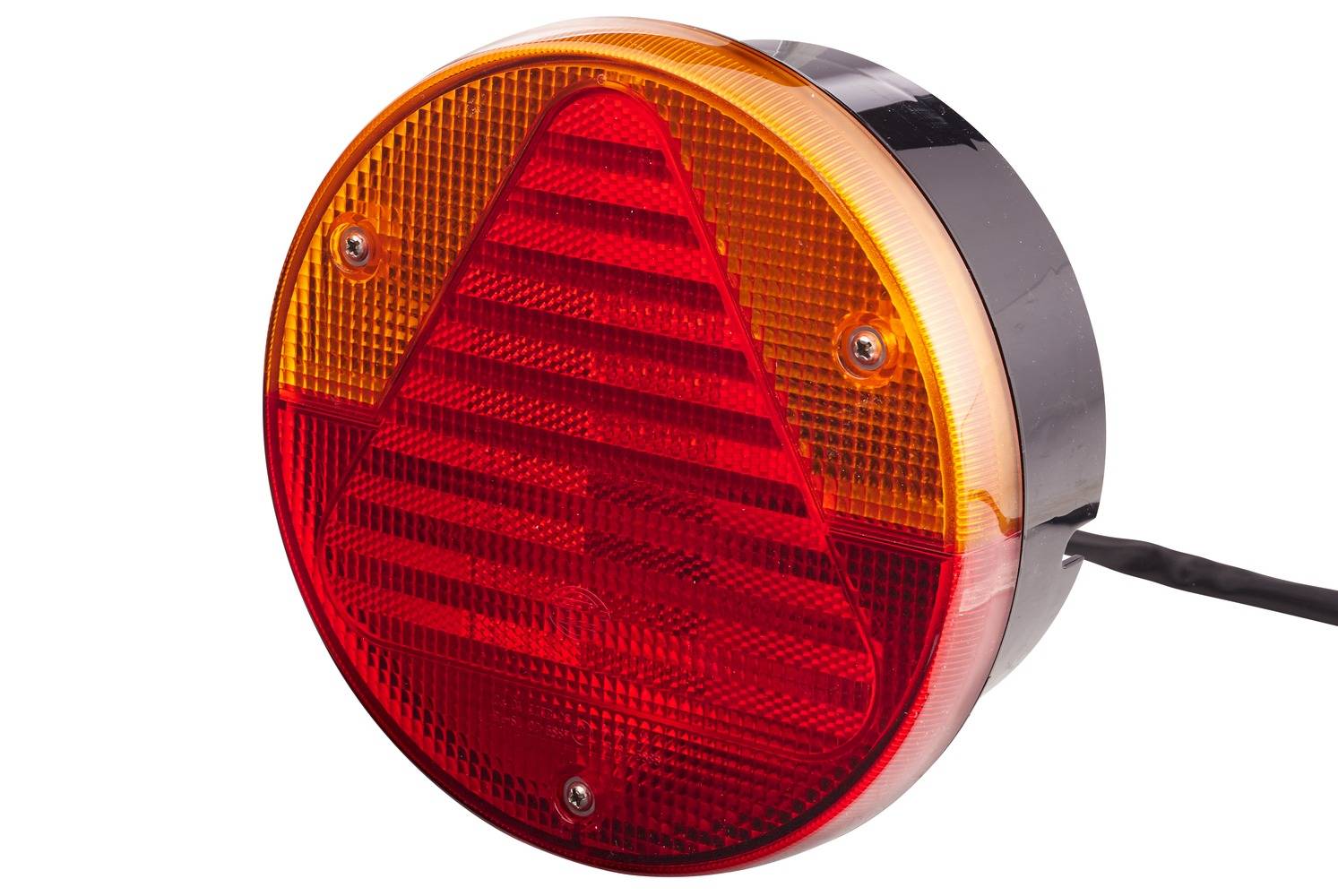 HELLA 2VA 012 497-101 Heckleuchte - 12V - Lichtscheibenfarbe: rot/gelb - Kabel: 800mm - Stecker: Fla-0