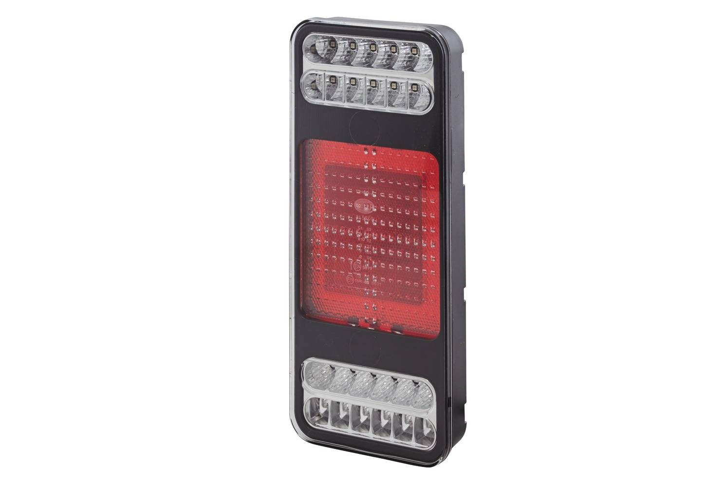 HELLA 2VP 345 900-261 Heckleuchte - Coluna - LED - 24V - Anbau/Stehbolzen - LED-Lichtfarbe: gelb/rot-1