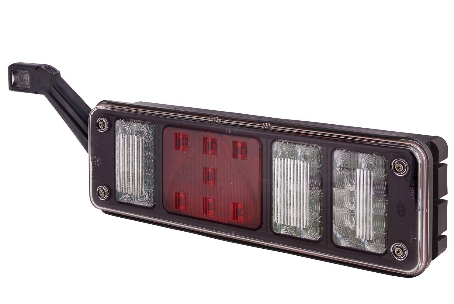 HELLA 2VP 340 966-111 Heckleuchte - LED - 24V - rechteckig - Anbau - links-0