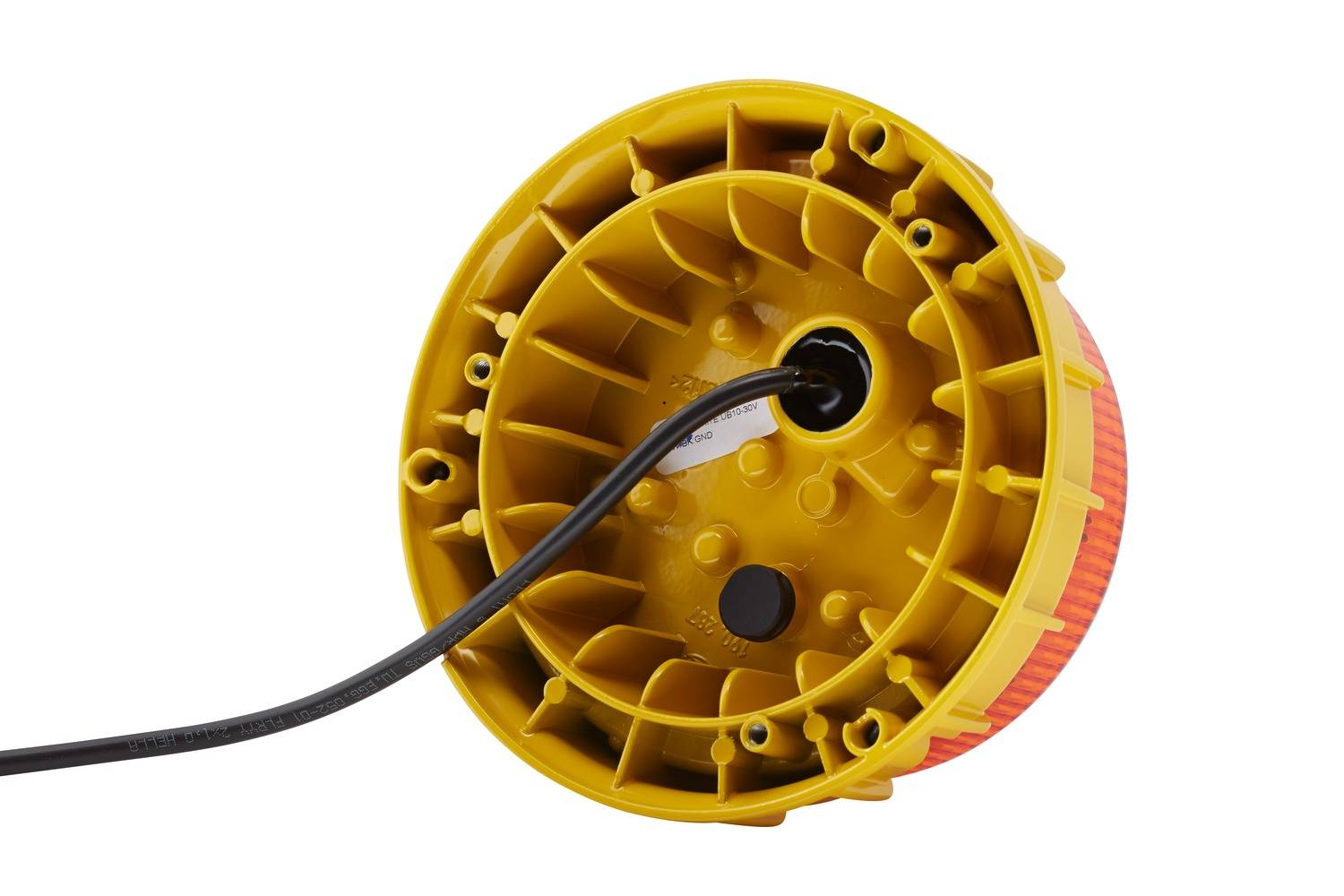 HELLA 2XD 011 557-601 LED-Rundumkennleuchte - K-LED 2.0 - 12/24V - gelb - geschraubt - gelb - Kabel:-2