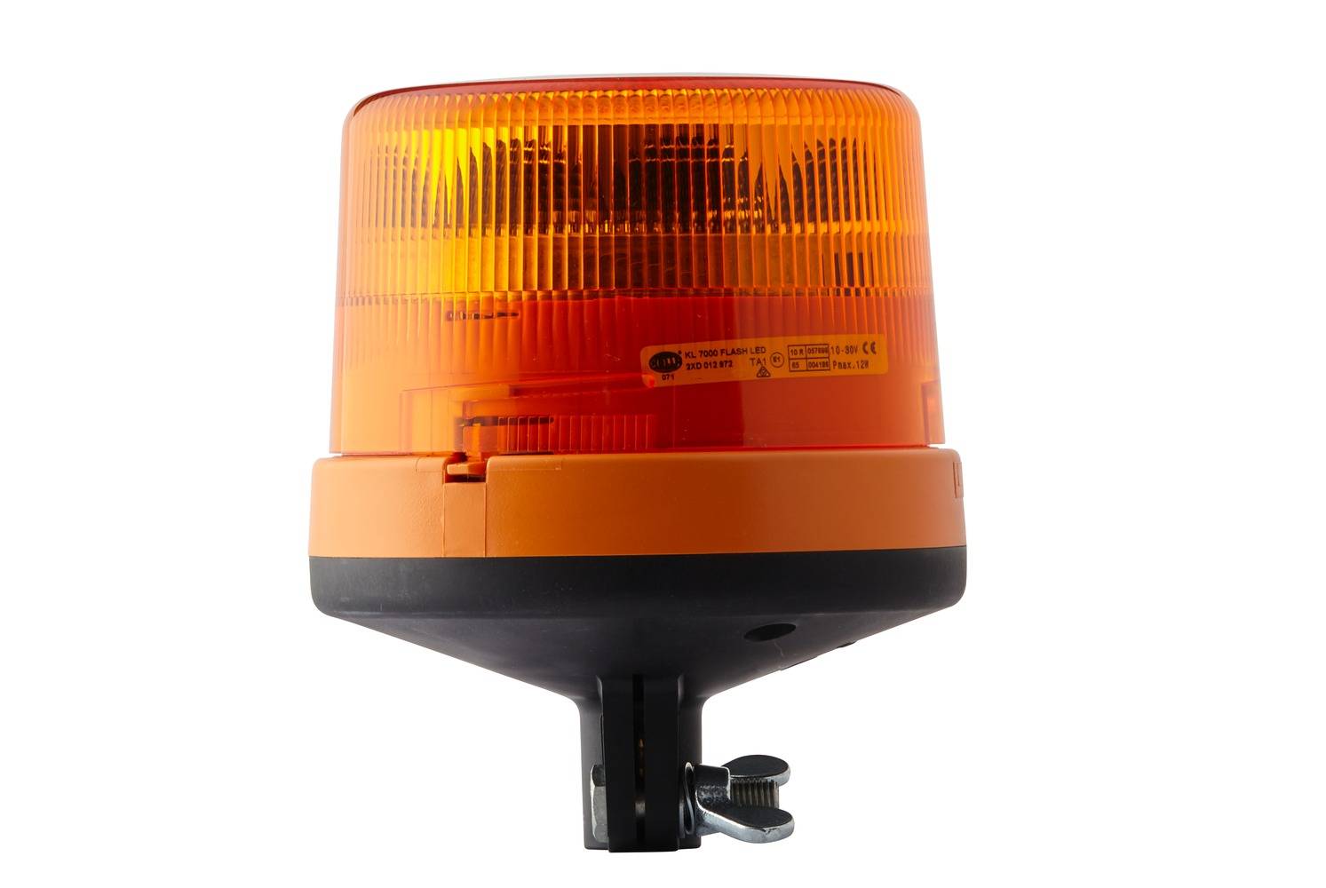 HELLA 2XD 012 972-011 LED-Blitz-Kennleuchte - KL 7000 - 12/24V - gelb - Rohrstutzen, flexibel - gelb-1