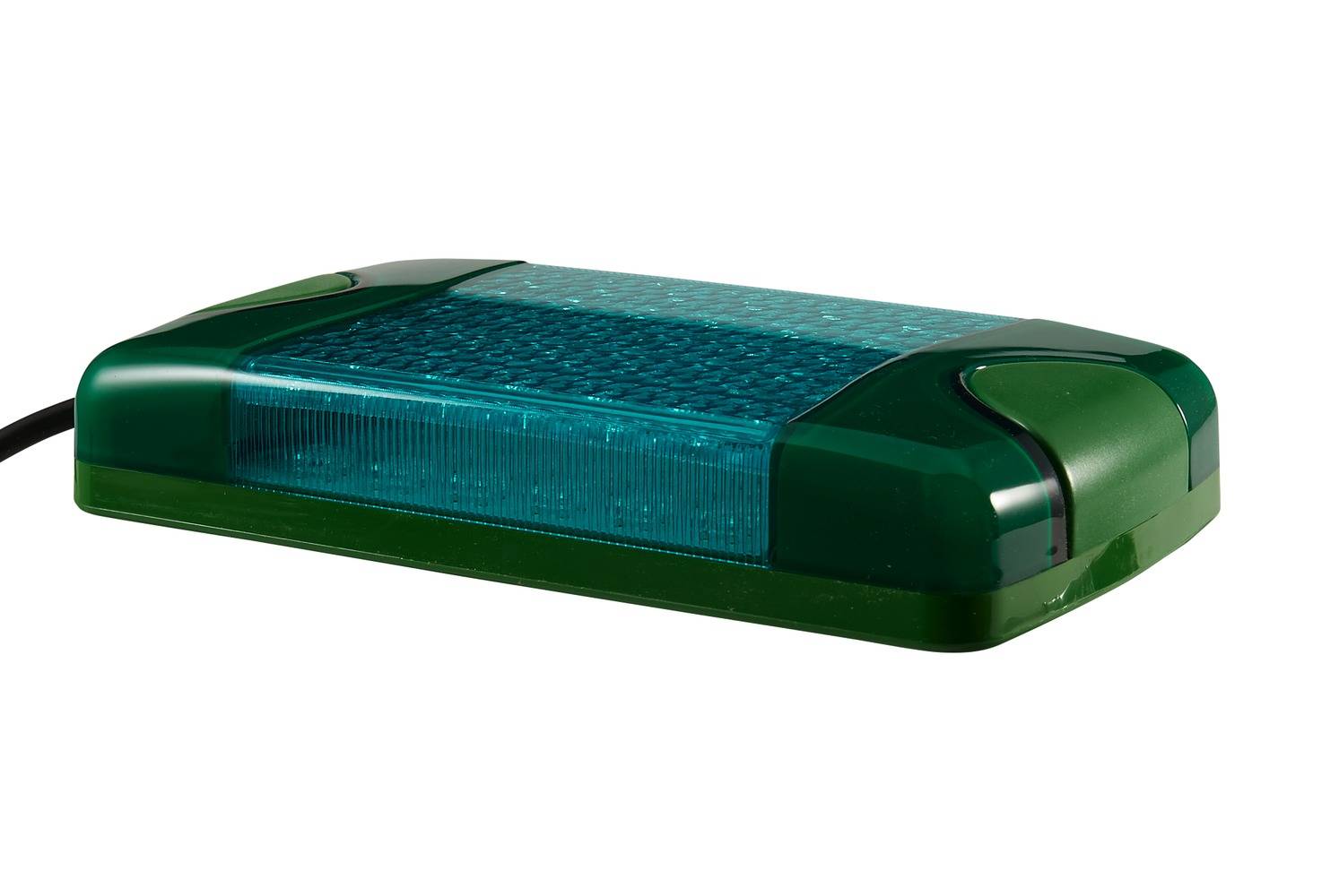 HELLA 2XD 965 429-031 LED-Blitz-Kennleuchte - Multi F Duraled - 12/24V - Anbau - grün - grün - Kabel-0