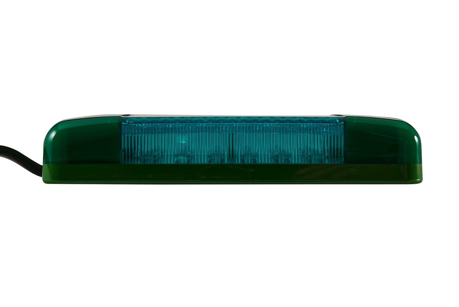 HELLA 2XD 965 429-031 LED-Blitz-Kennleuchte - Multi F Duraled - 12/24V - Anbau - grün - grün - Kabel-1