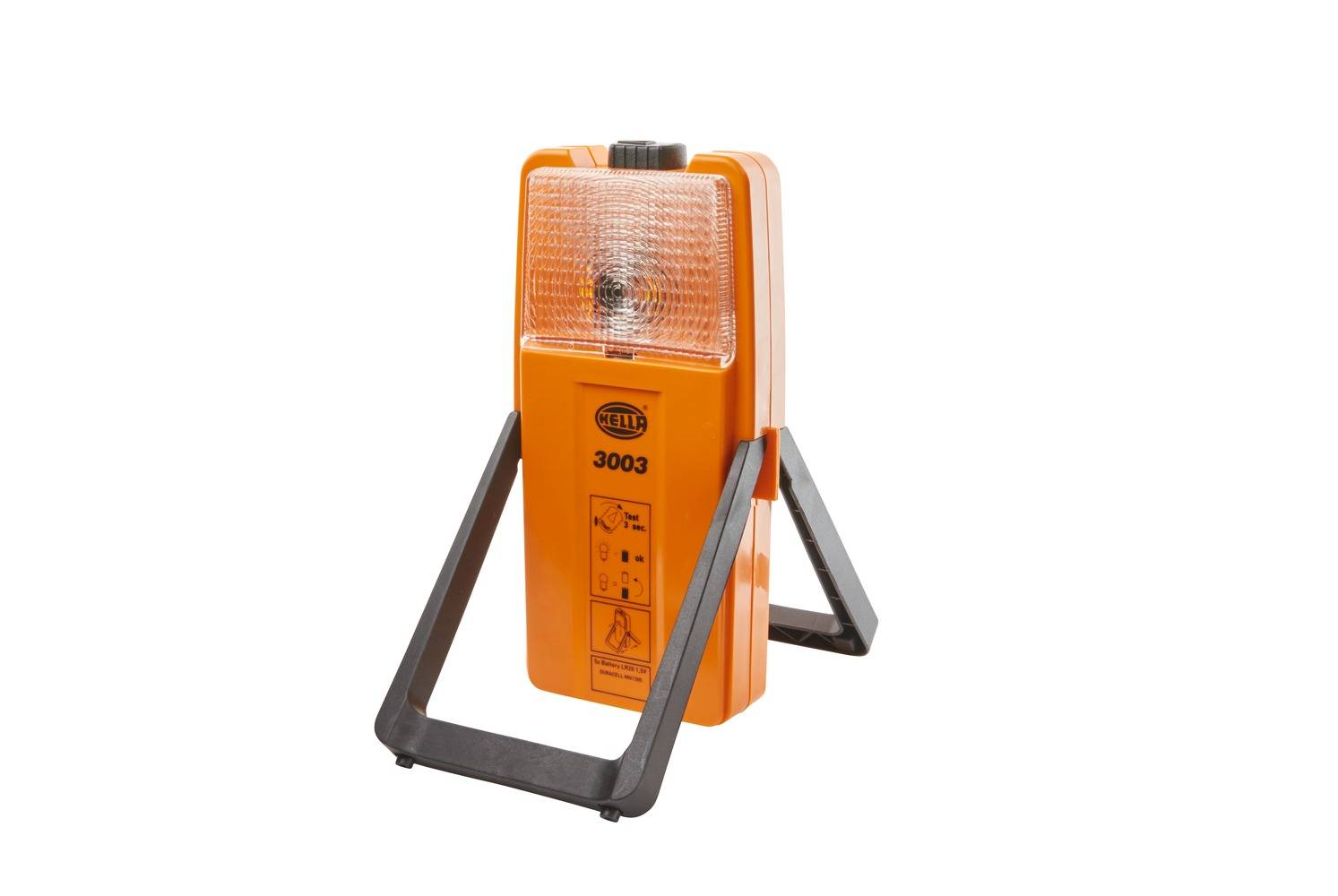 HELLA 2XW 007 146-001 Warnleuchte 3003 - 6V - orange-0