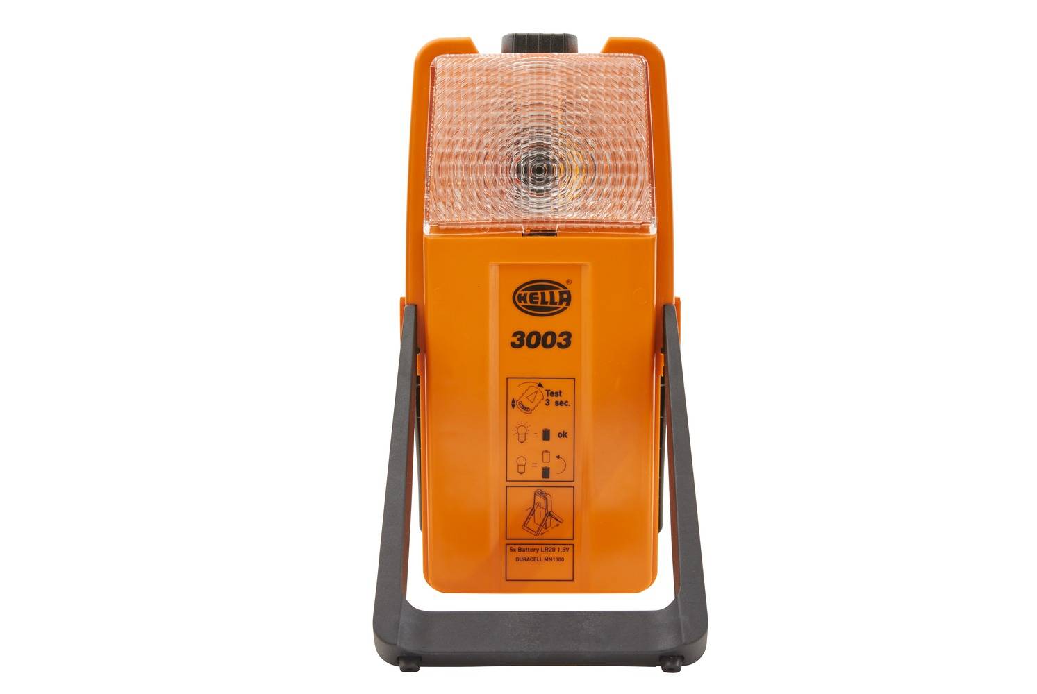 HELLA 2XW 007 146-001 Warnleuchte 3003 - 6V - orange-1