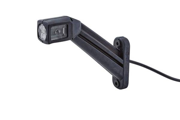 HELLA 2XS 011 744-031 Umrissleuchte - LED - 12/24V - Kabel: 3000mm - Stecker: Flachsteckhülse - 2-po