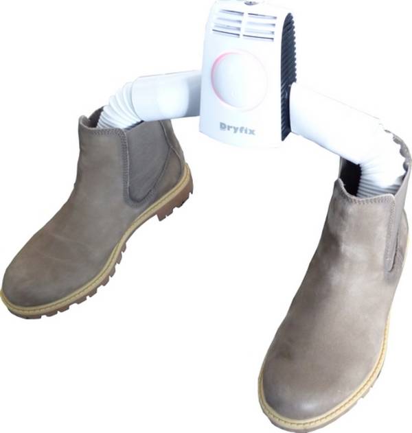 Schuhtrockner Dryfix DUO - vom Schuhtrockner zum Warmluft-Bügel