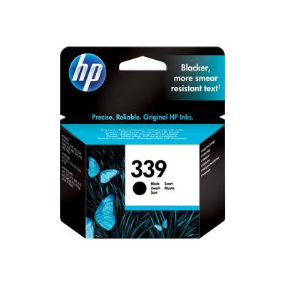 HP 339 - 21 ml - Schwarz - original - Tintenpatrone - für Officejet 63XX, 72XX, K7100, K7103, Photosmart 26XX, 81XX, D50