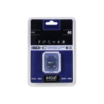 SD Card  8GB Intenso SDHC