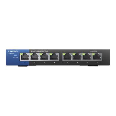 Linksys LGS108-EU LGS108 Netzwerk Switch 8 Port 1 GBit/s-0