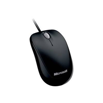 Maus Microsoft L2 Compact Optical Mouse 500 Mac/Win Black