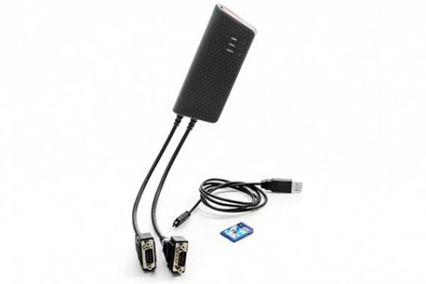 KVASER Memorator Pro 2xHS v2 (00819-9), CAN Datenlogger, zweikanalig, CAN FD Speicher, SD-Karte bis 64GB