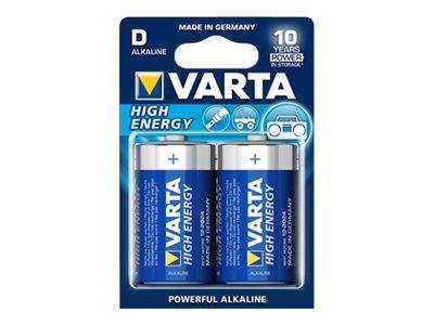 Batterie LONGLIFE Power D Blister a 2 Stück VARTA