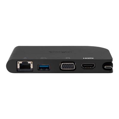 Kensington SD1500 USB-C Mobile Dock - 4K HDMI or HD VGA -Windows/Chrome/Mac - Dockingstation - USB - VGA, HDMI - GigE
