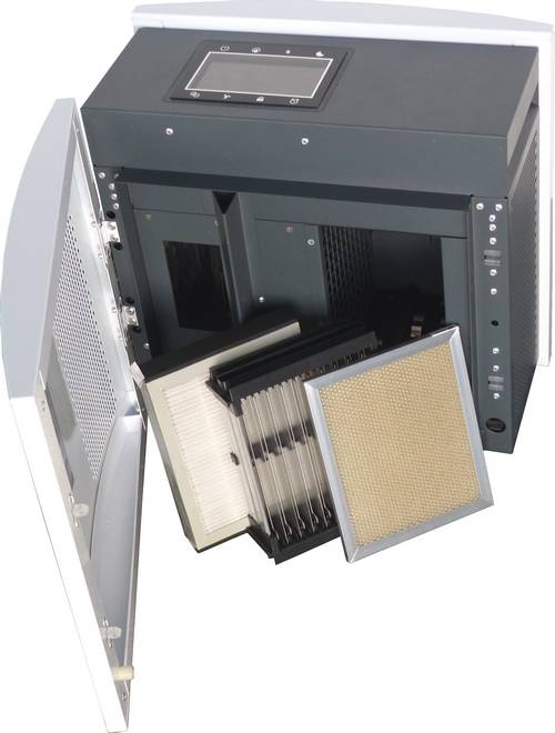 WDH Luftreiniger WDH-H3 - bis 30m² - mit Elektrostatischem Filterblock, HEPA & Aktiv-Kohle Filter-2