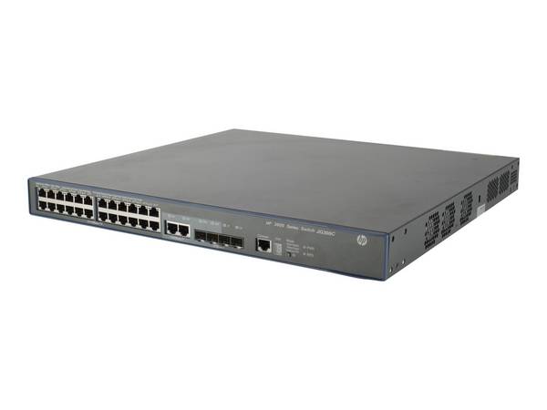 HPE - Aruba JG306C Switch - 24 Anschlüsse - L3 - managed - stapelbar Netzwerkgerät
