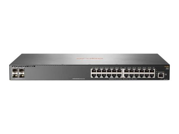 HPE Aruba 2540 24G 4SFP+ - Switch - managed - 24 x 10/100/1000 + 4 x 10 Gigabit Ethernet / 1 Gigabit Ethernet SFP+