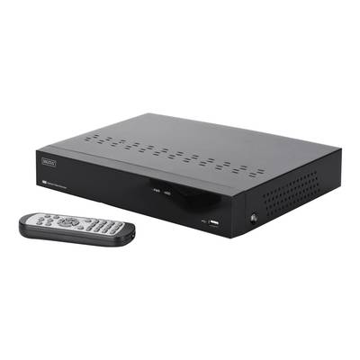 DIGITUS Netzwerkvideorekorder Plug&View NVR 4 Kanäle 2TB