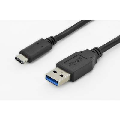 DIGITUS Anschlusskabel USB3.0/C -> A      St/St 1.0m