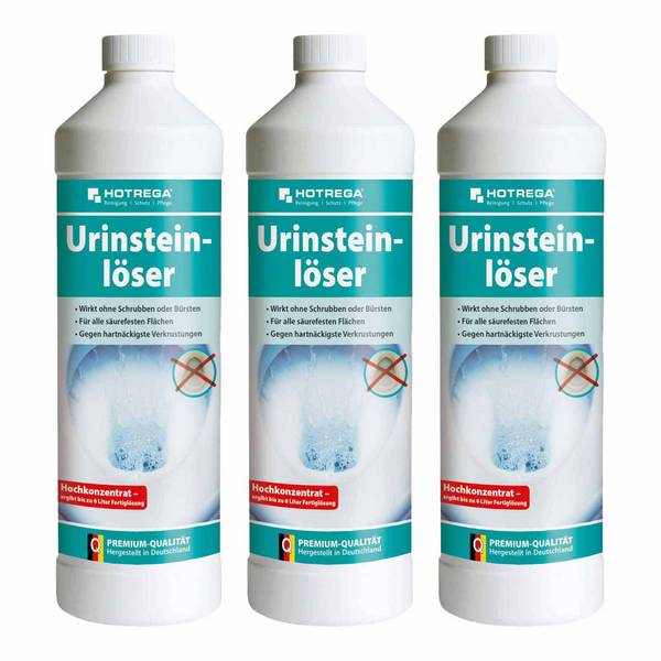 HOTREGA Urinsteinlöser Konzentrat 3x 1L