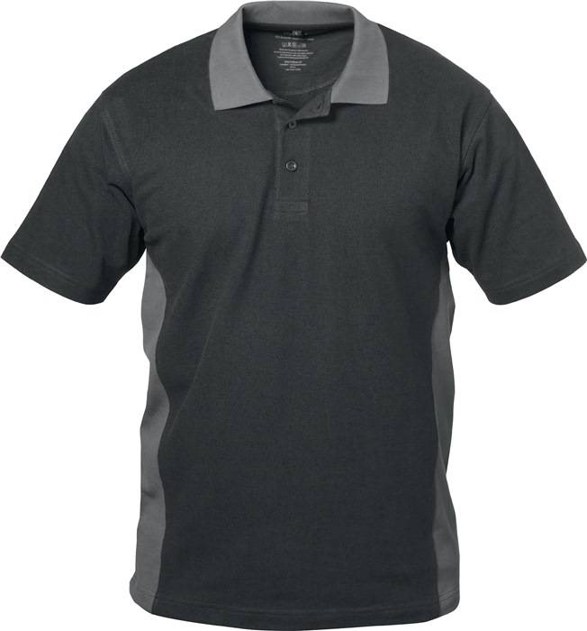 elysee Poloshirt Sevilla Größe M schwarz/grau