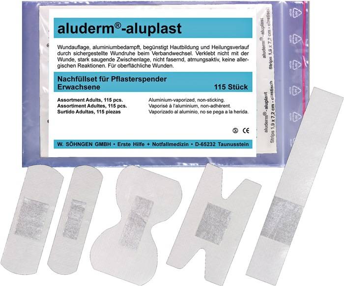 Wundpflaster aluderm®-aluplast wasserfest SÖHNGEN-0
