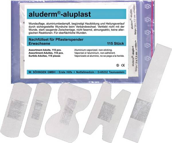 Wundpflaster aluderm®-aluplast wasserfest SÖHNGEN