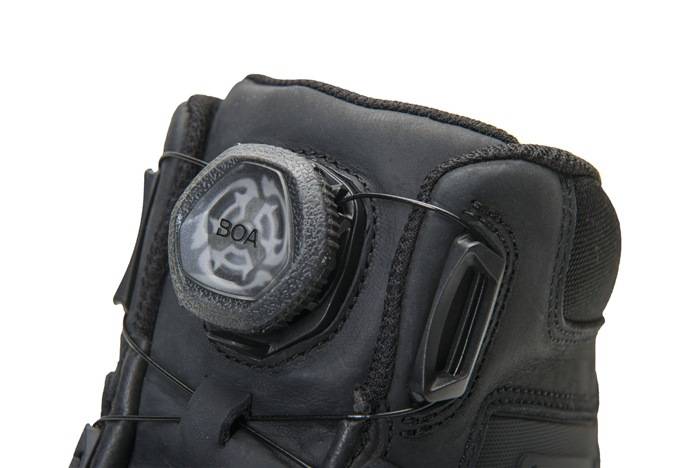 Sicherheitsstiefel Braxton Gr.44 schwarz/rot Leder S3 SRC HRO EN20345 BAAK-6