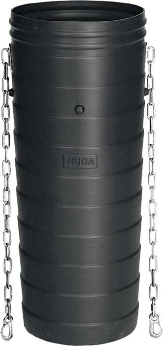 Schuttrohr 9,5kg D.oben=528mm 412mm 110cm MÜBA-0