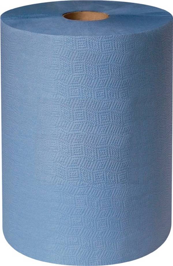 Putztuchrolle profix® handy plus L.ca.380 mmxB.ca.360mm blau 2-lagig,perforiert