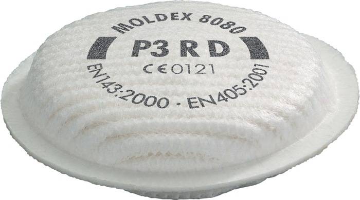 Partikelfilter 808001 EN 143:2000+A1:2006 P3 R D f.Ser.8000 MOLDEX-0