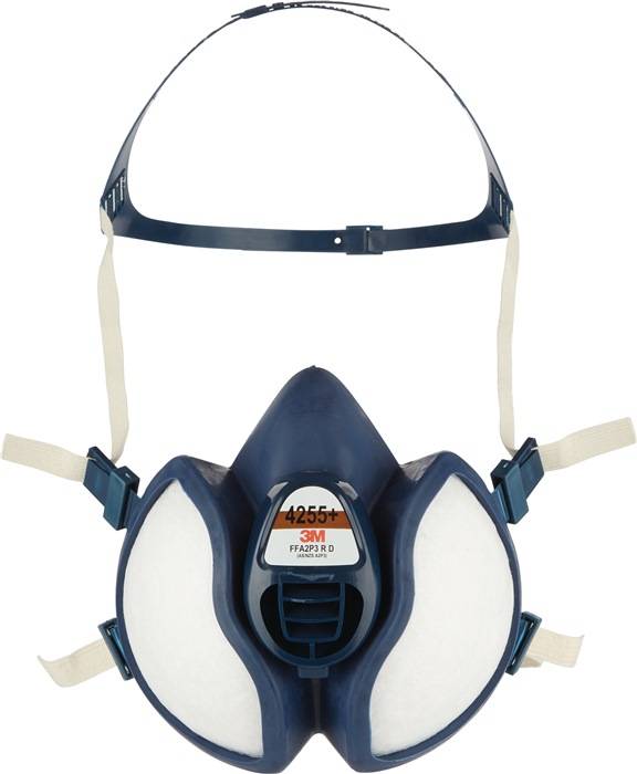 Farbspritzmaske 4255+ EN 405:2001+A1:2009 FFA2 P3 RD einzeln verp.3M-0